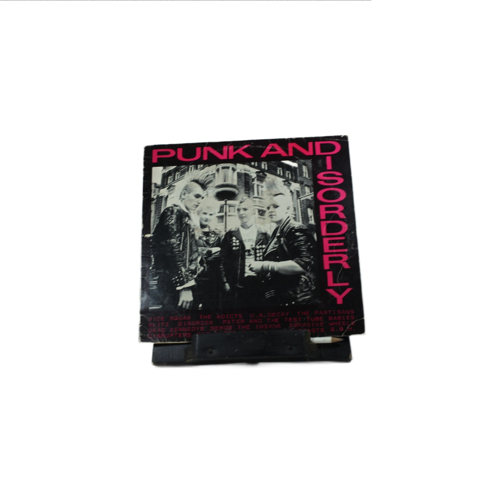 Punk and Disorderly- Various Artists Compilation 12" LP Abstract Records Vinyl
