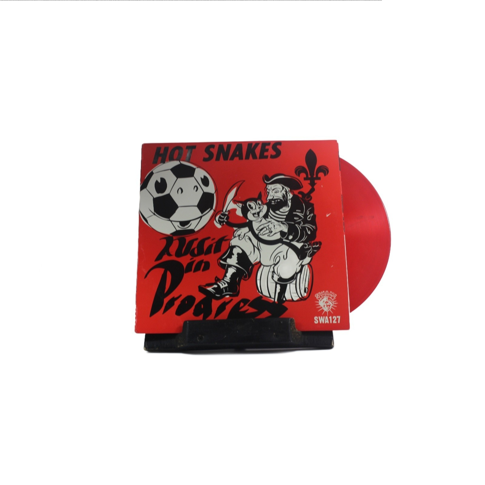 Hot Snakes - Audit in Progress 12” LP RED CLEAR COLOR Vinyl Swami Records