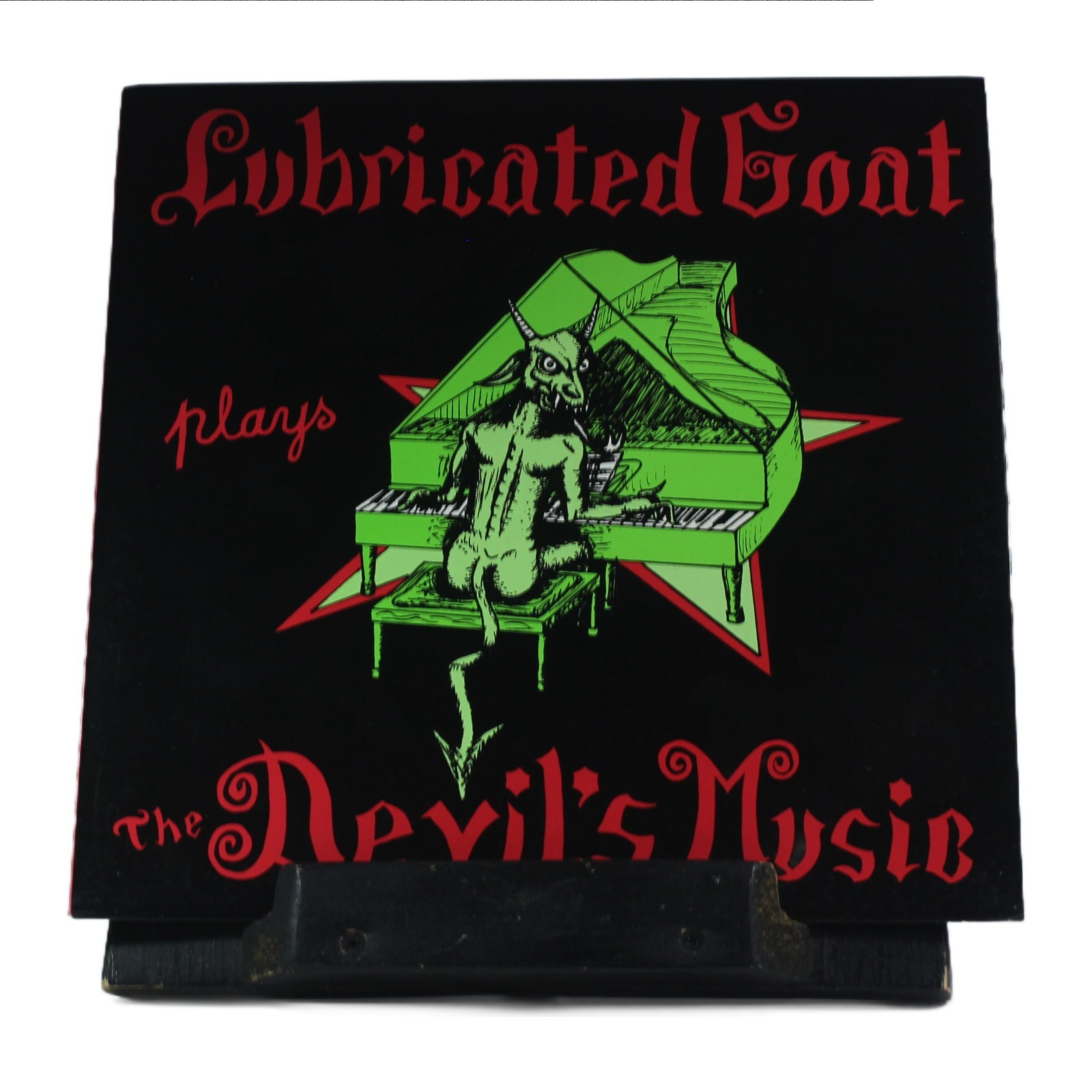 Lubricated Goat – Plays The Devil's Music 12" LP Vinyl Black Eye Records 1989