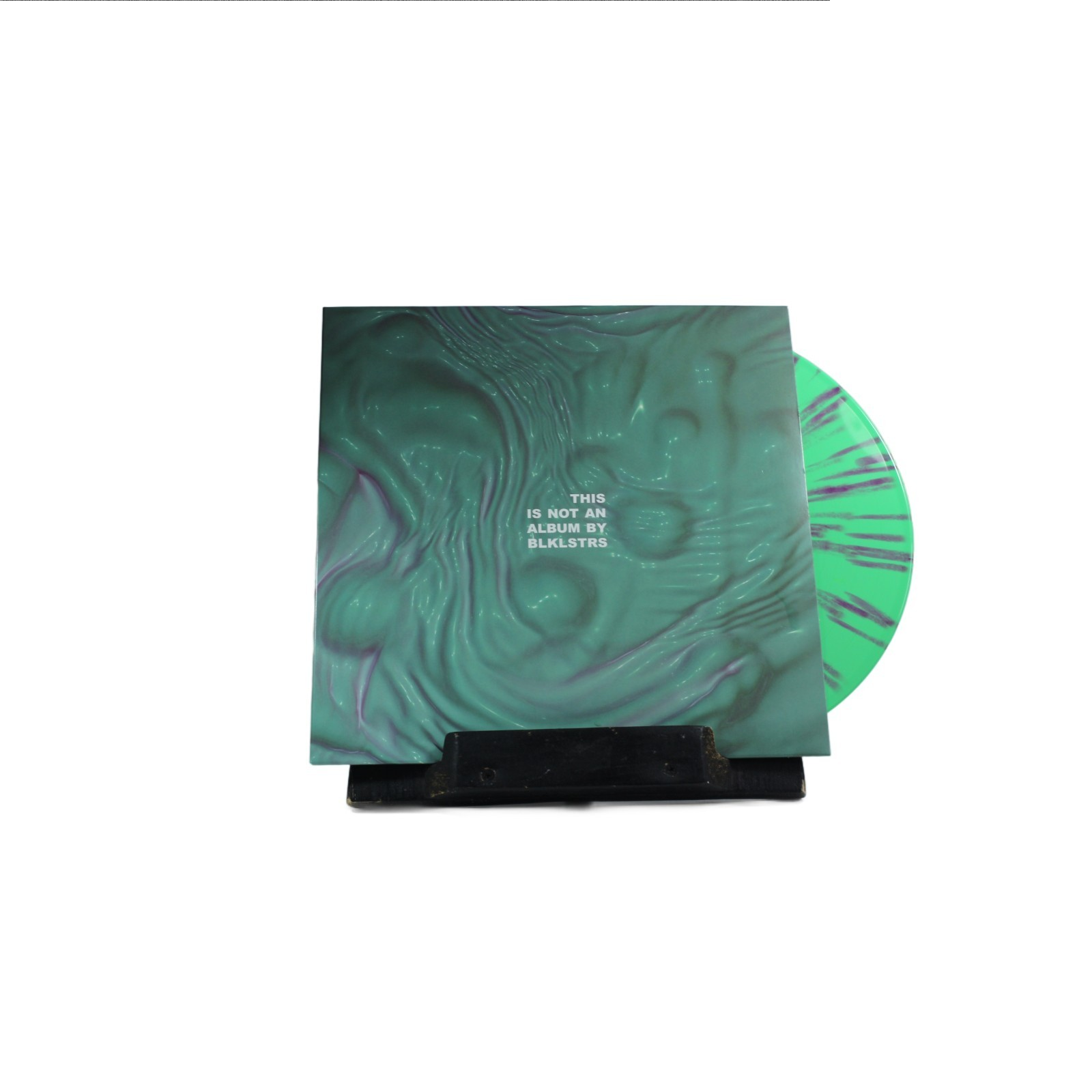 BLKLSTRS- This Is Not An Album 12" LP Green Vinyl Reptilian Records 2024