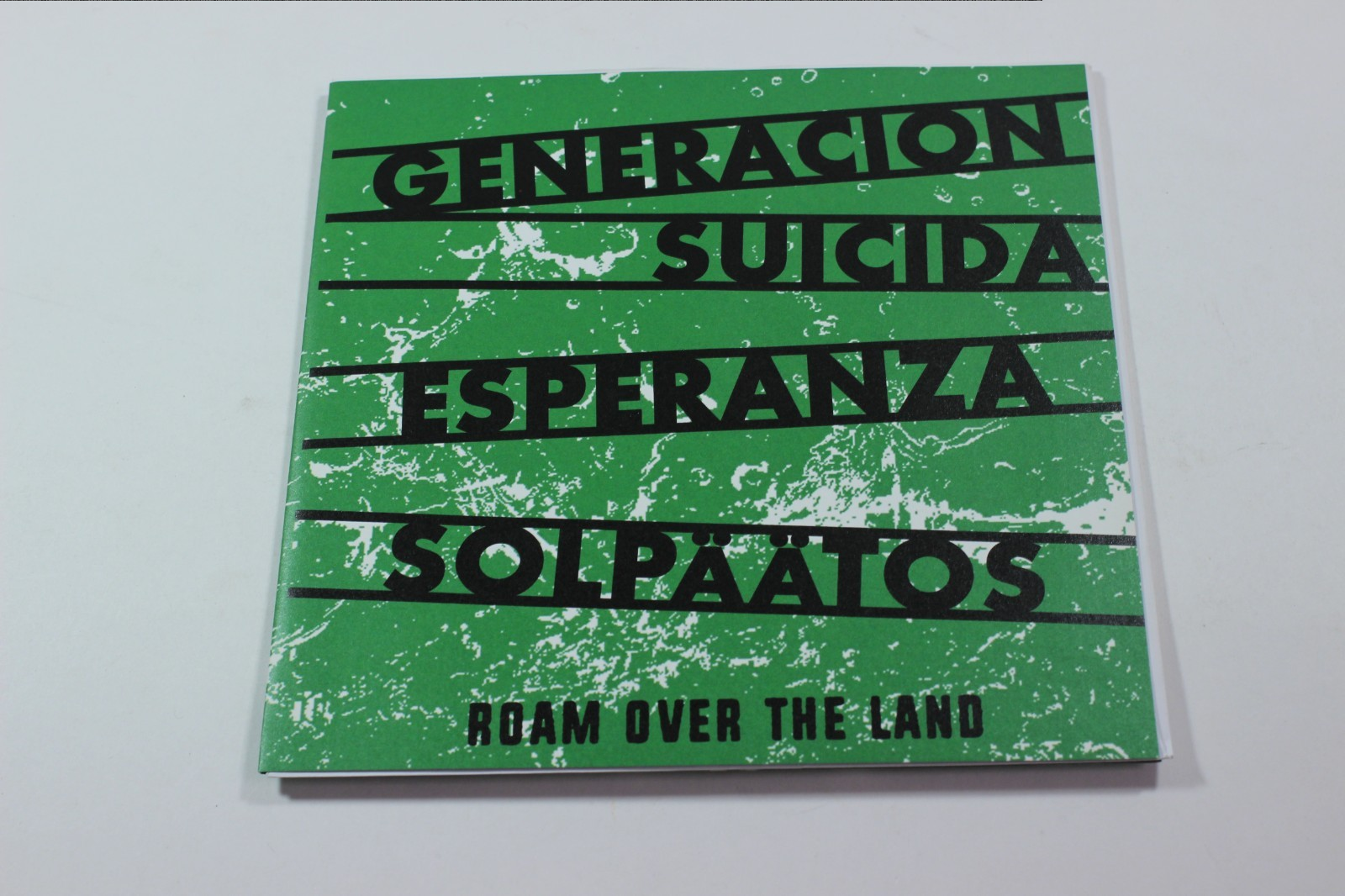 Generacion Suicida- Roam Over The Land 7" EP Vinyl Hardcore Survives Records