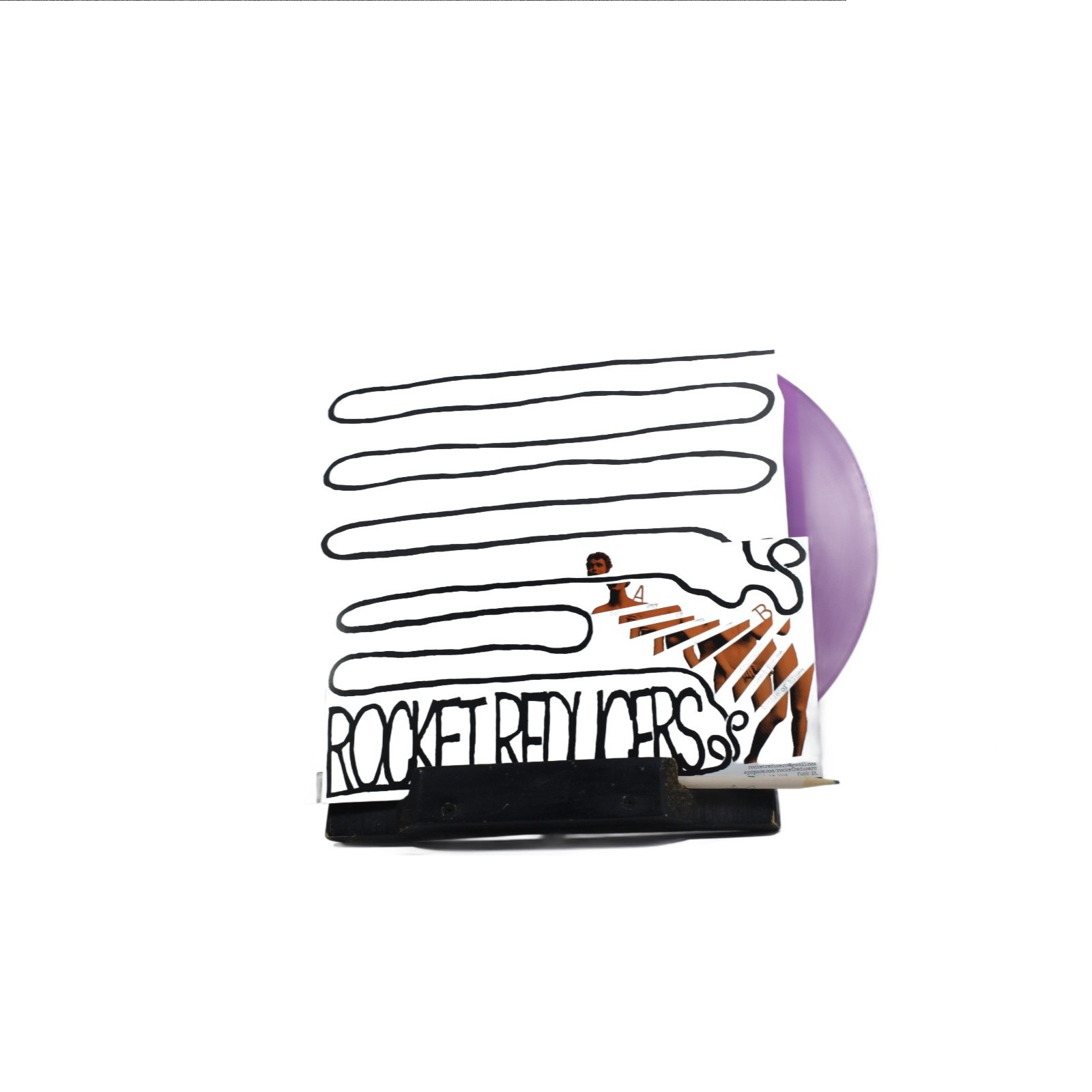 Rocket Reducers - S/T PURPLE Vinyl Record 2008 indie punk rock and roll
