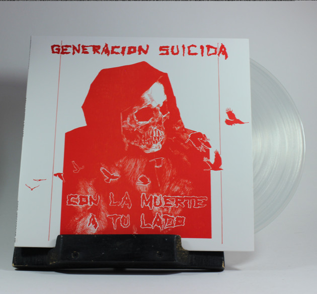 Generacion Suicida- Con La Muerte A Tu Lado 12" LP Vinyl Record 2013