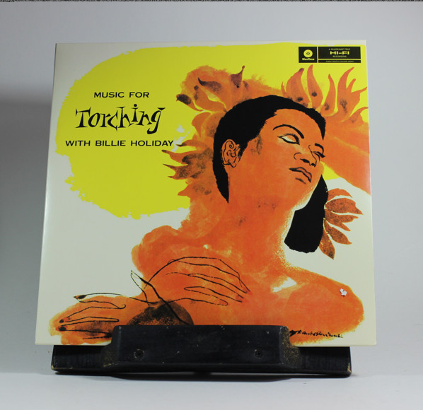 Billie Holiday- Music For Torching with Blue Holiday 12" Vinyl Record 1955