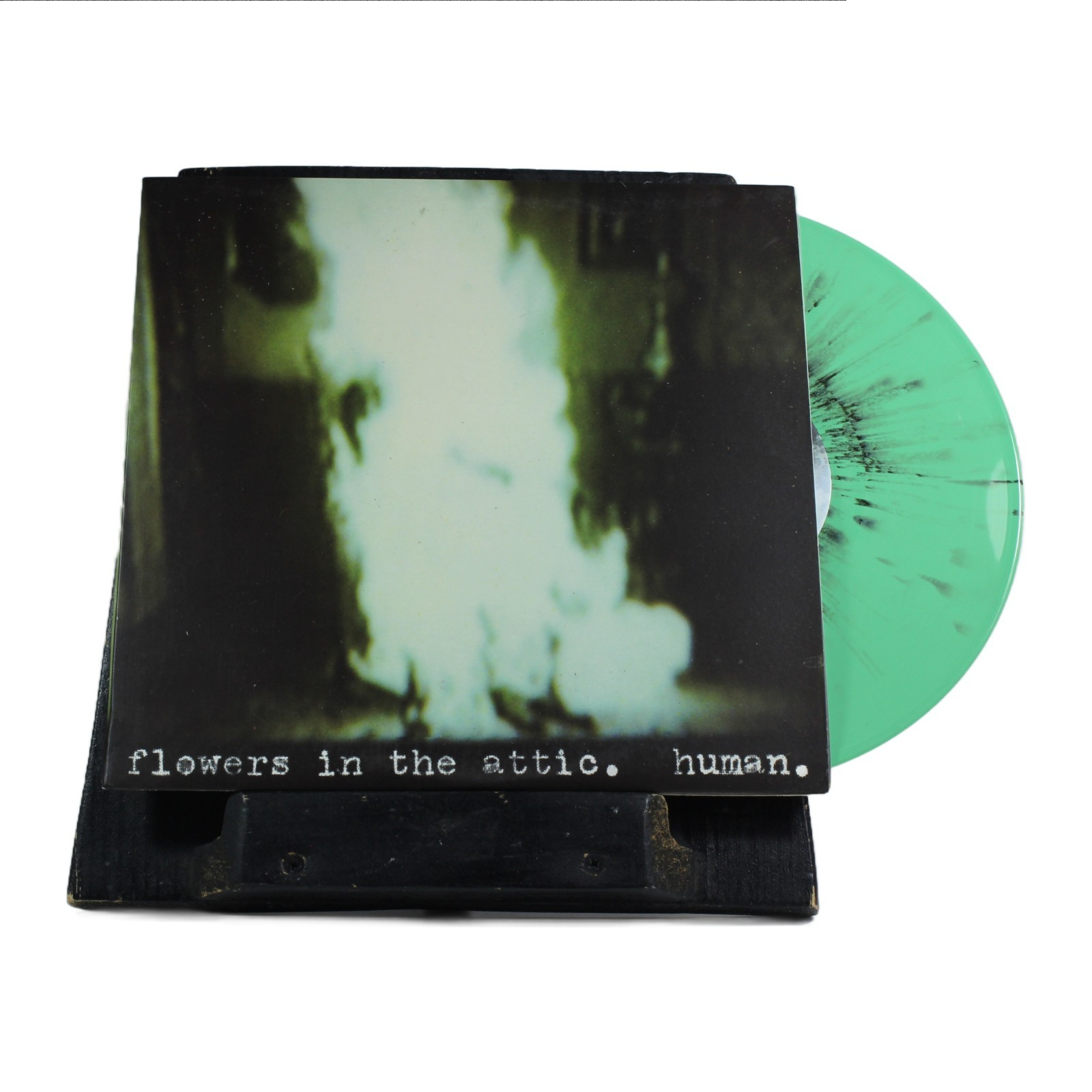 Human- Flowers In The Attic 12" LP Mint Green Vinyl Reptilian Record 2005