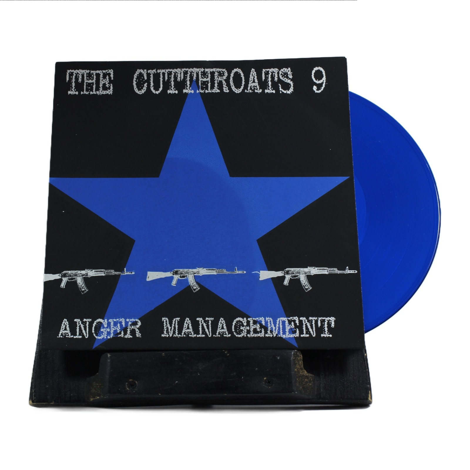 The Cuthroats 9- Anger Management 10" LP Vinyl Reptilian Record 2001